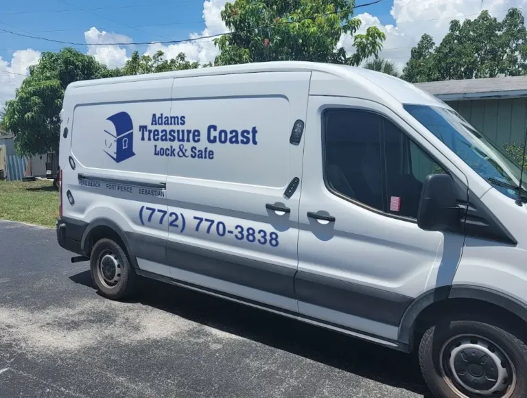 Adams Treasure Coast Lock & Safe mobile locksmith van